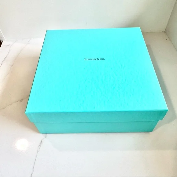 Tiffany & Co Big Tiffany Gift Box in Tiffany Blue Signature color 💚💙🎁 - Picture 5 of 16